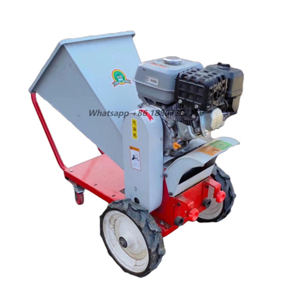 Garden Branch Shredder Wood Chipper - Trituratore di Legno Professionale ad Alta
