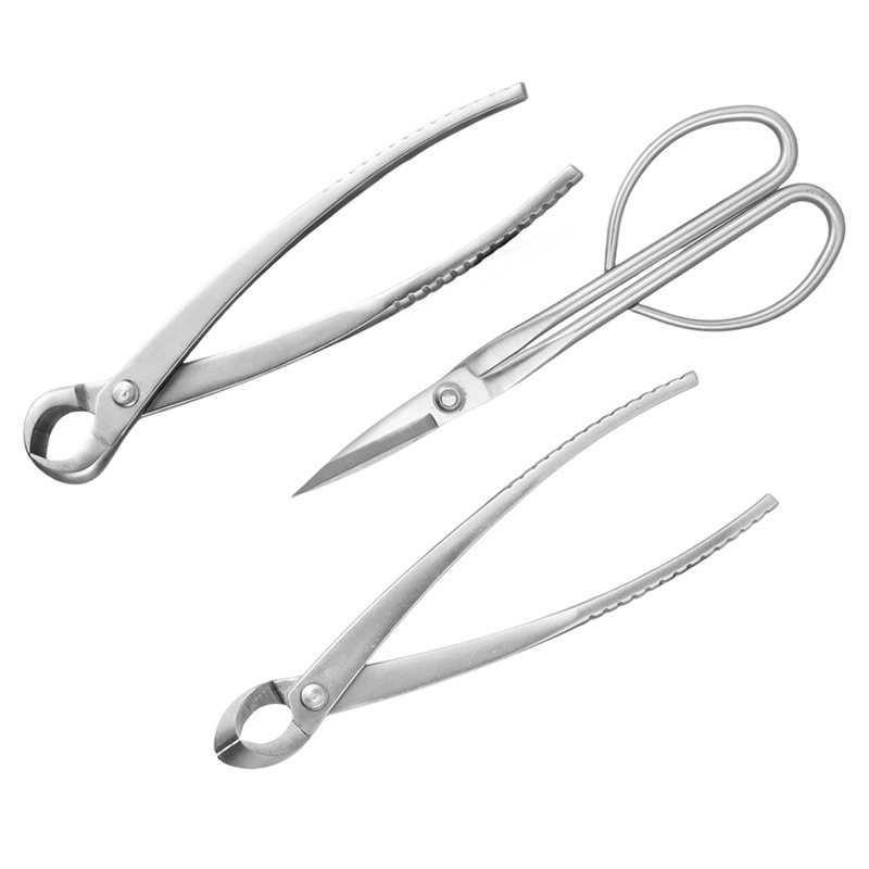Bonsai Tool Set Stainless Carbon Steel - Kit di Attrezzi per Bonsai ABLK