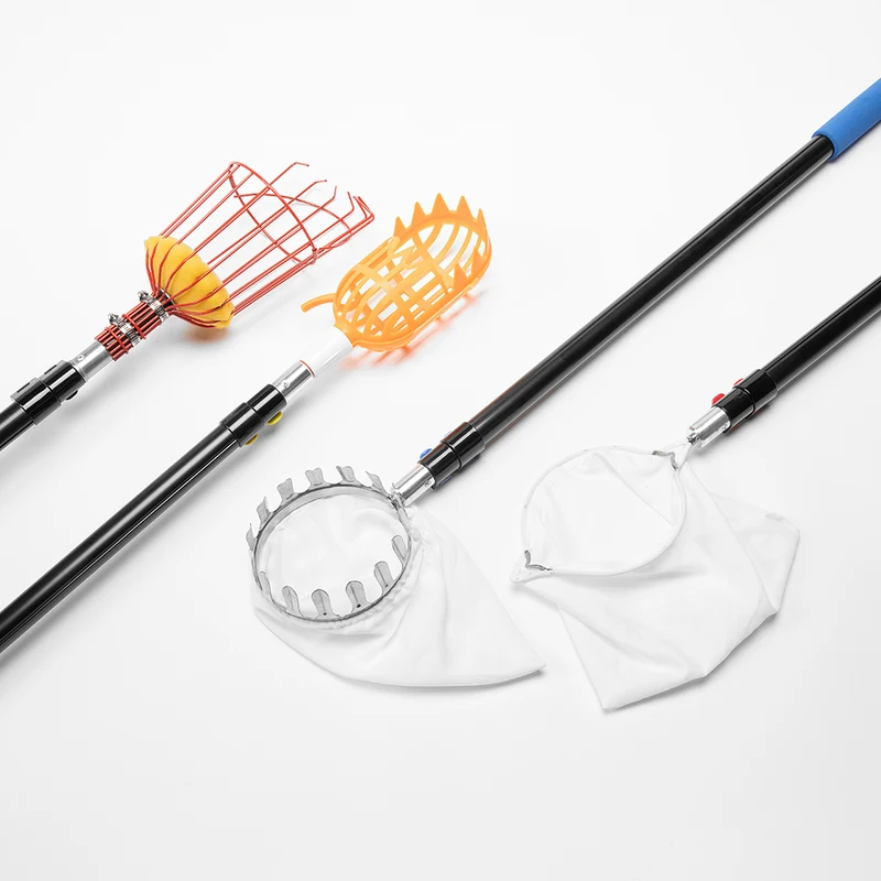 Fruit Picker Basket Telescopic Pole - Asta telescopica in alluminio di alta