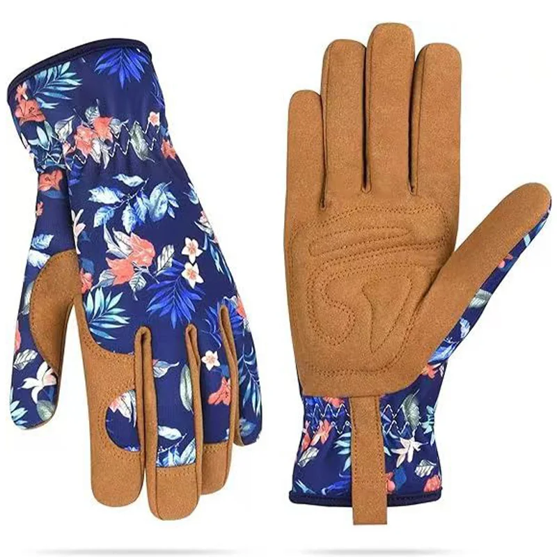 Gardening Gloves Thorn Proof Leather - Guanti da giardinaggio per donna Guanti