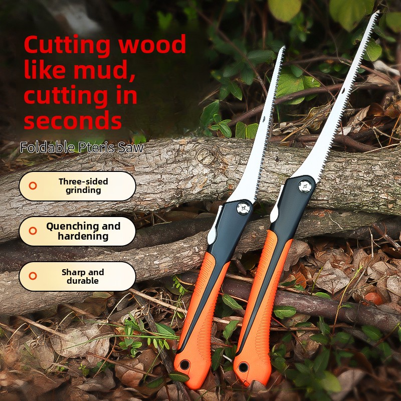 Pruning Saw Folding Hand Saw Tree - Sega a Mano Pieghevole, Affilata a