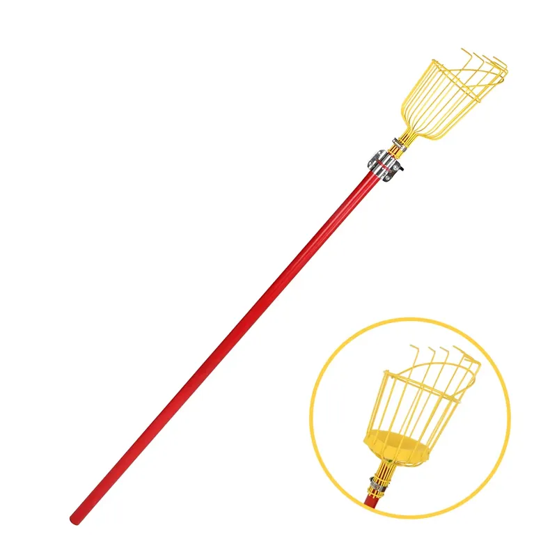 Fruit Picker Basket Telescopic Pole - Raccogli Frutta Portatile in Metallo Winslow