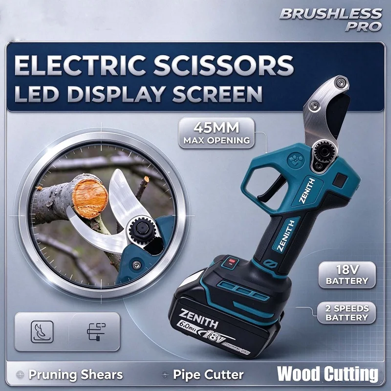 Brushless Tree Branch Cutter 40Mm - Forbici da potatura elettriche senza fili
