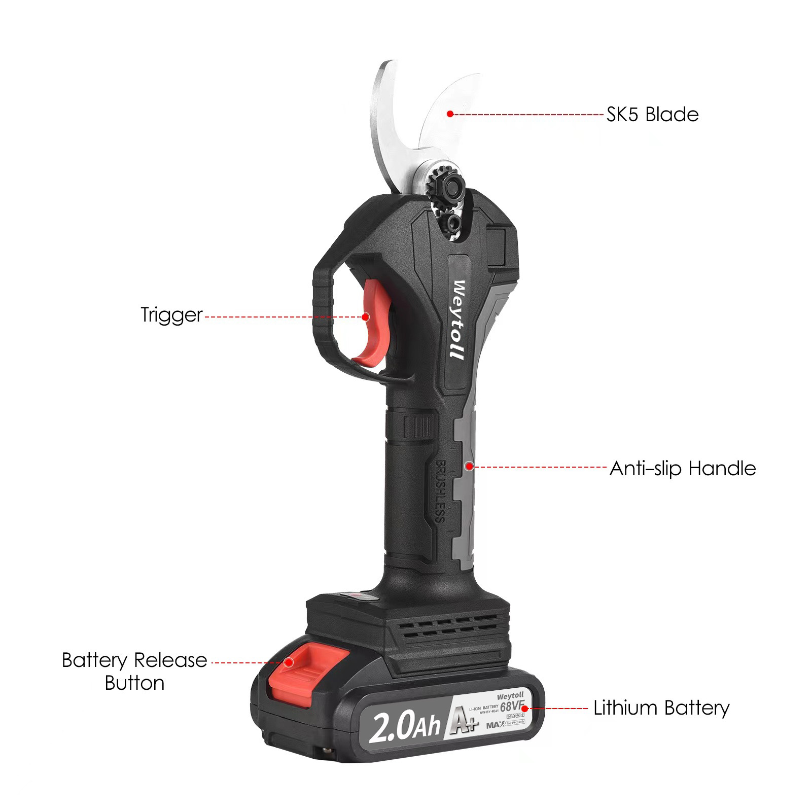 Cesoie elettriche da potatura  - Cordless Electric Pruning Shears 30Mm recensione e prezzo