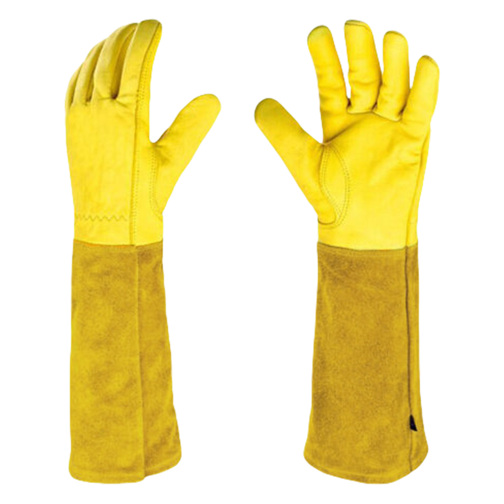 1 paio di guanti da giardinagg - Gardening Gloves Thorn Proof Leather recensione e prezzo