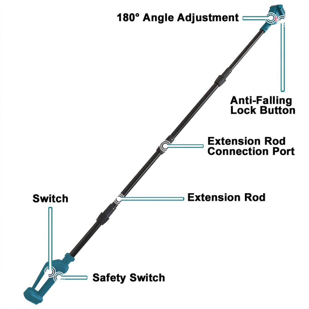 PATUOPRO Asta di prolunga elet - Electric Pruner With Extension Pole recensione e prezzo