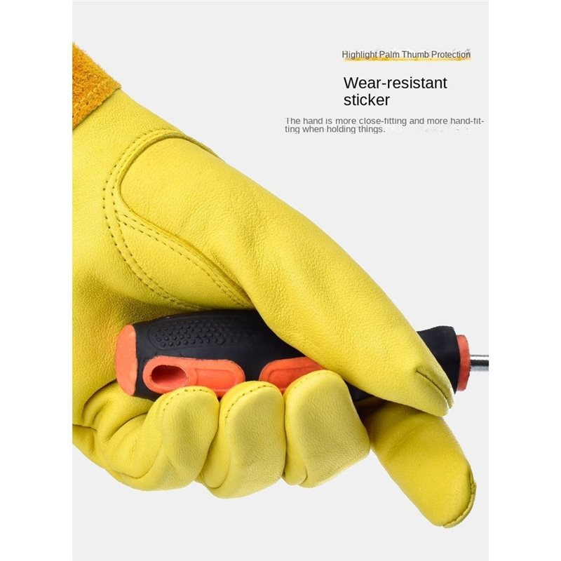 Guanti in pelle a maniche lung - Gardening Gloves Thorn Proof Leather recensione e prezzo