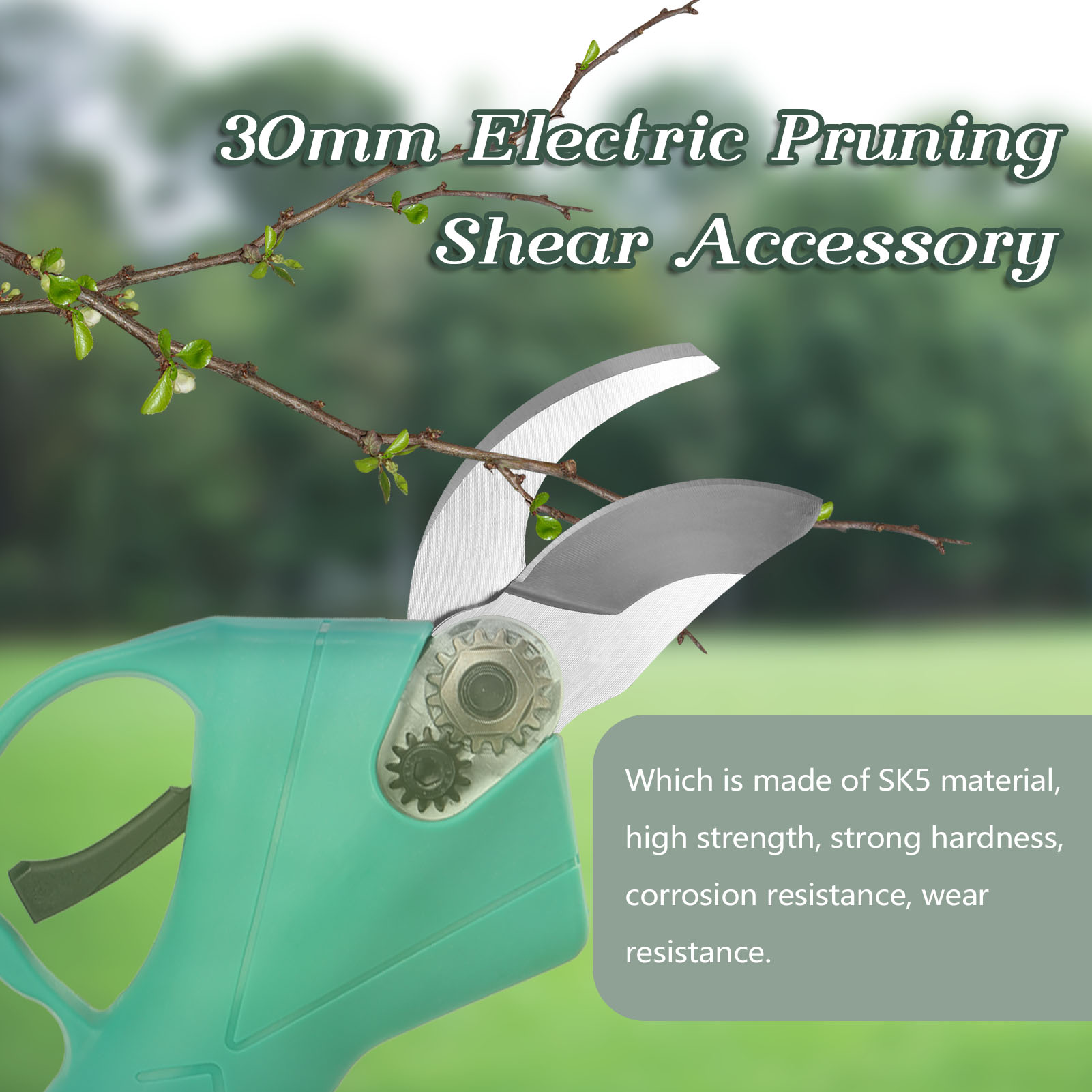 Lame per Forbici Elettriche da - Cordless Electric Pruning Shears 30Mm recensione e prezzo