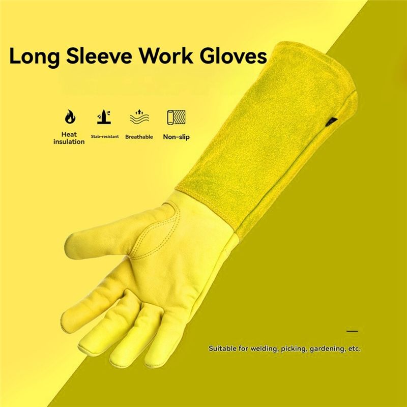 Guanti da potatura AEE4-Rose,  - Gardening Gloves Thorn Proof Leather recensione e prezzo