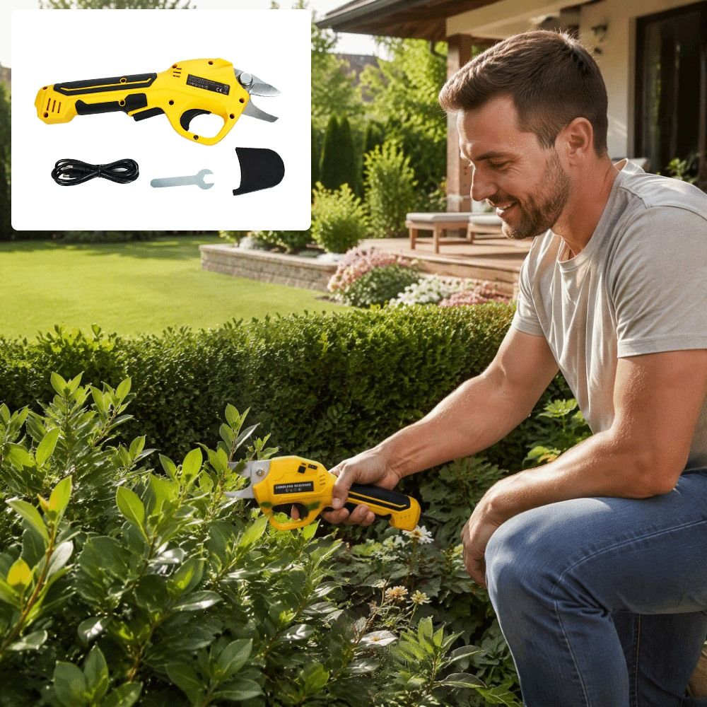 Forbici da potatura elettriche - Cordless Electric Pruning Shears 30Mm recensione e prezzo