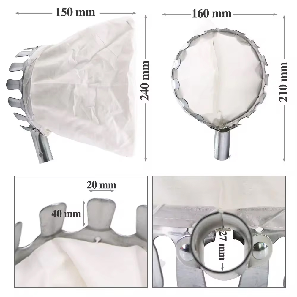 Testa di raccolta della frutta - Fruit Picker Basket Telescopic Pole recensione e prezzo
