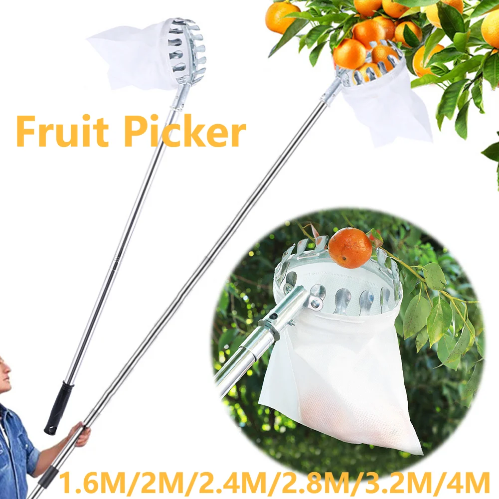 1.6-4M Strumento raccoglitrice - Fruit Picker Basket Telescopic Pole recensione e prezzo