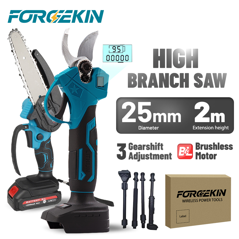 FORGEKIN Forbice Elettrica Tel - Electric Pruner With Extension Pole recensione e prezzo