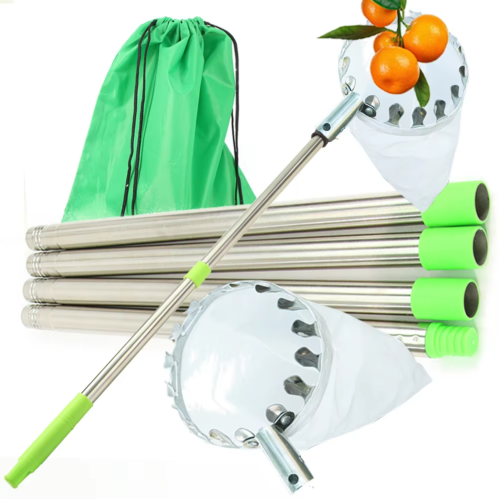 Raccogli Frutta Portatile con  - Fruit Picker Basket Telescopic Pole recensione e prezzo