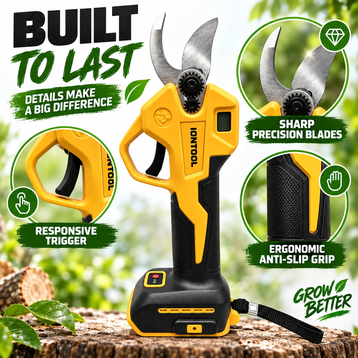 Forbici da Potatura Elettriche - Cordless Electric Pruning Shears 30Mm recensione e prezzo