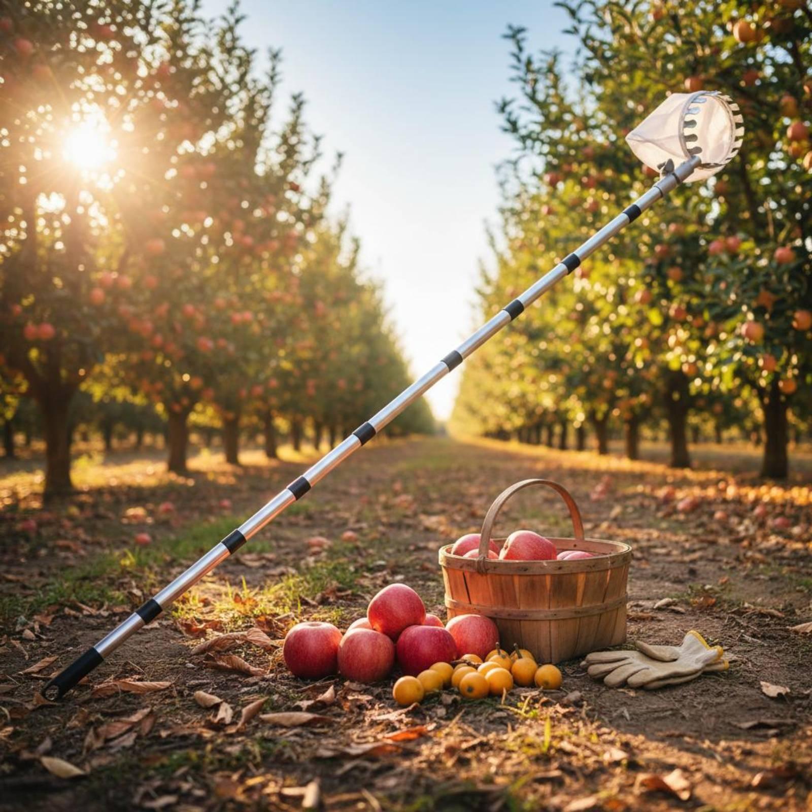 Raccoglitore di Frutta Industr - Fruit Picker Basket Telescopic Pole recensione e prezzo