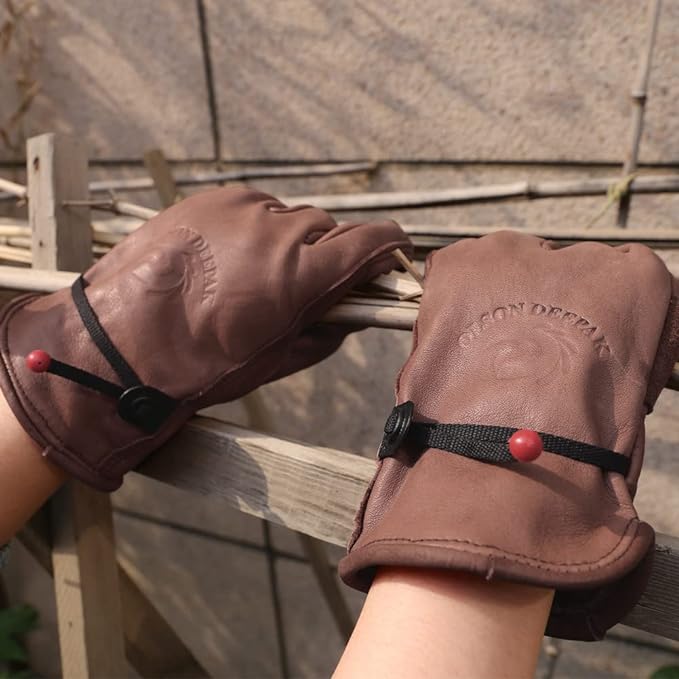 Guanti in pelle di vacchetta p - Gardening Gloves Thorn Proof Leather recensione e prezzo