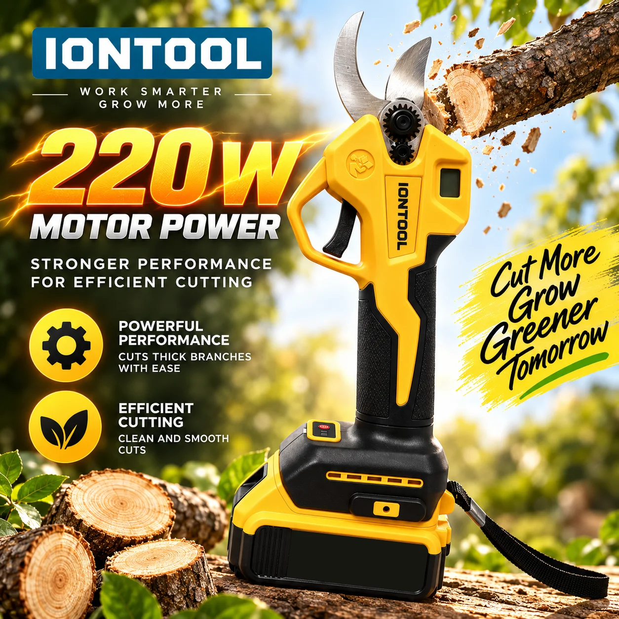 Cesoie Elettriche Senza Fili I - Cordless Electric Pruning Shears 30Mm recensione e prezzo