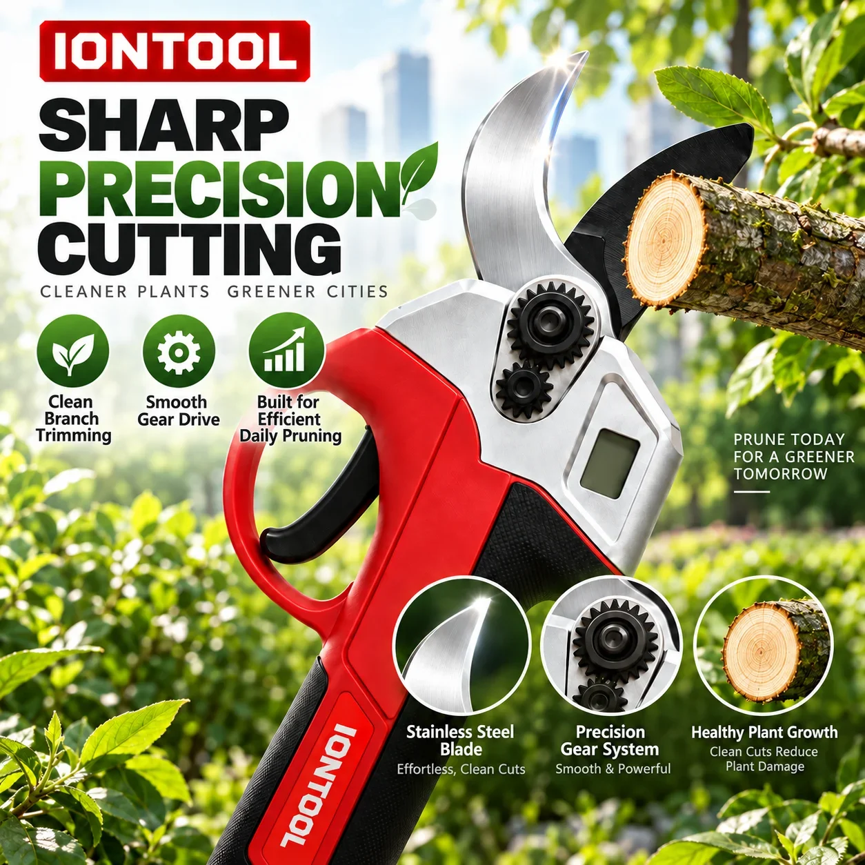 Forbici da potatura elettriche - Cordless Electric Pruning Shears 30Mm recensione e prezzo