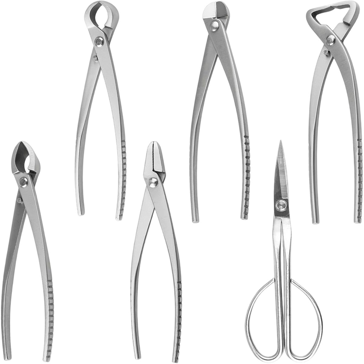 A01F-Set di 6 utensili per la  - Bonsai Tool Set Stainless Carbon Steel recensione e prezzo