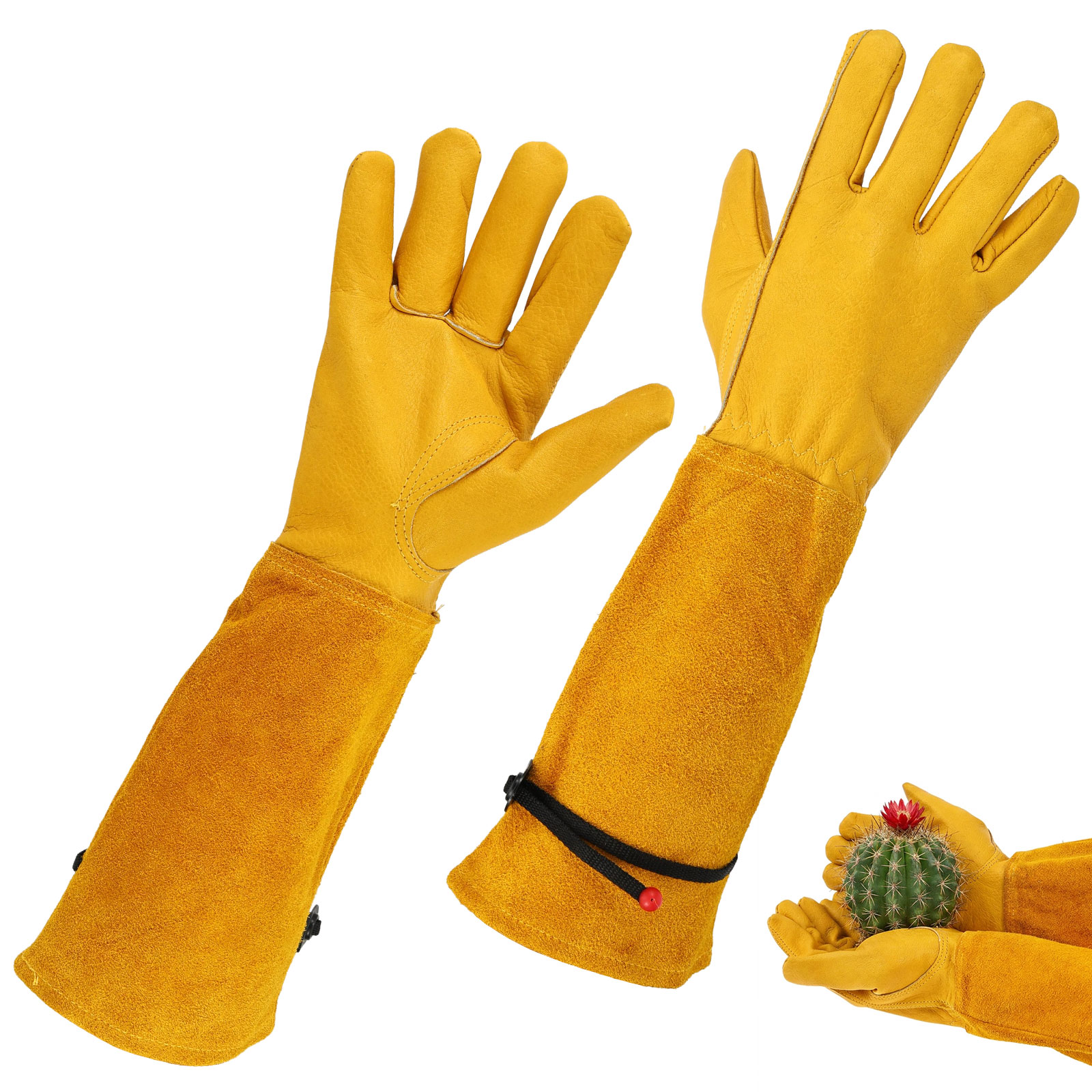 Guanti da Giardinaggio Lunghi  - Gardening Gloves Thorn Proof Leather recensione e prezzo