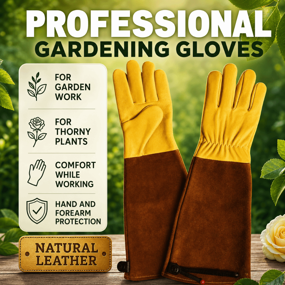 Guanti da Giardinaggio Lunghi  - Gardening Gloves Thorn Proof Leather recensione e prezzo