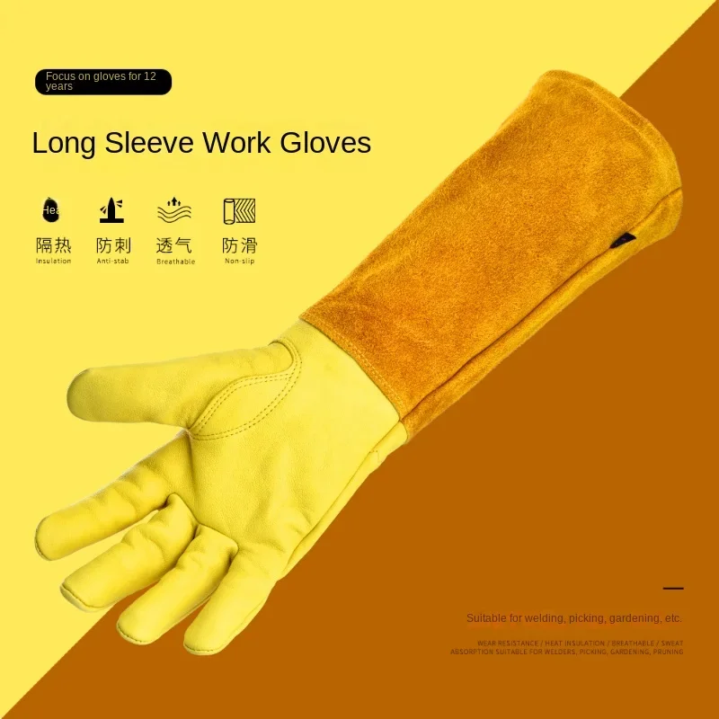 Guanti da giardinaggio in pell - Gardening Gloves Thorn Proof Leather recensione e prezzo