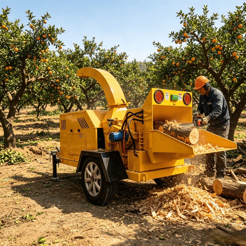 Mini Trituratore di Legno 1T/H - Garden Branch Shredder Wood Chipper recensione e prezzo