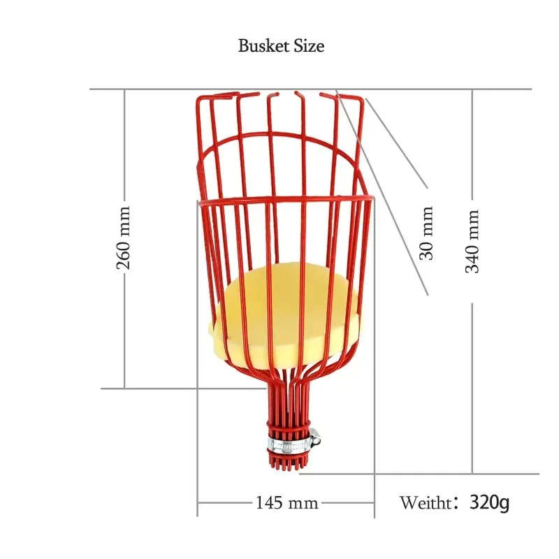 Nuovissimo Asta Telescopica 20 - Fruit Picker Basket Telescopic Pole recensione e prezzo