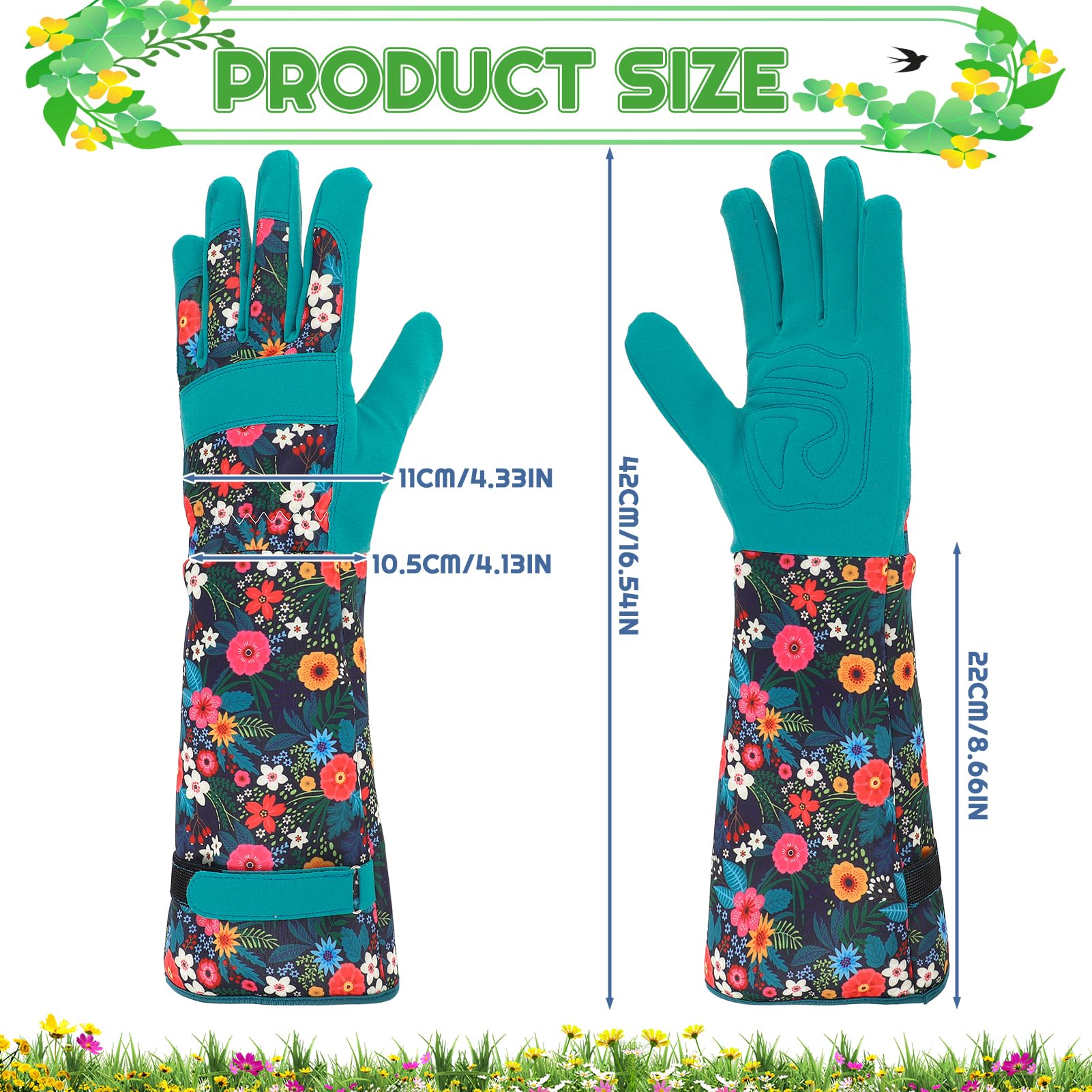 2 paia di guanti da giardinagg - Gardening Gloves Thorn Proof Leather recensione e prezzo