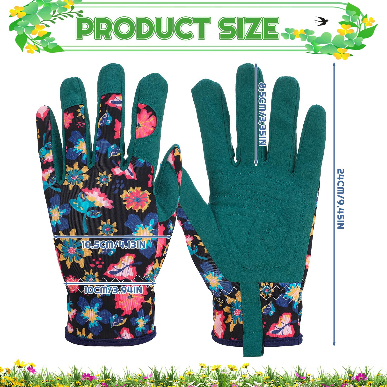2 paia di guanti da giardinagg - Gardening Gloves Thorn Proof Leather recensione e prezzo
