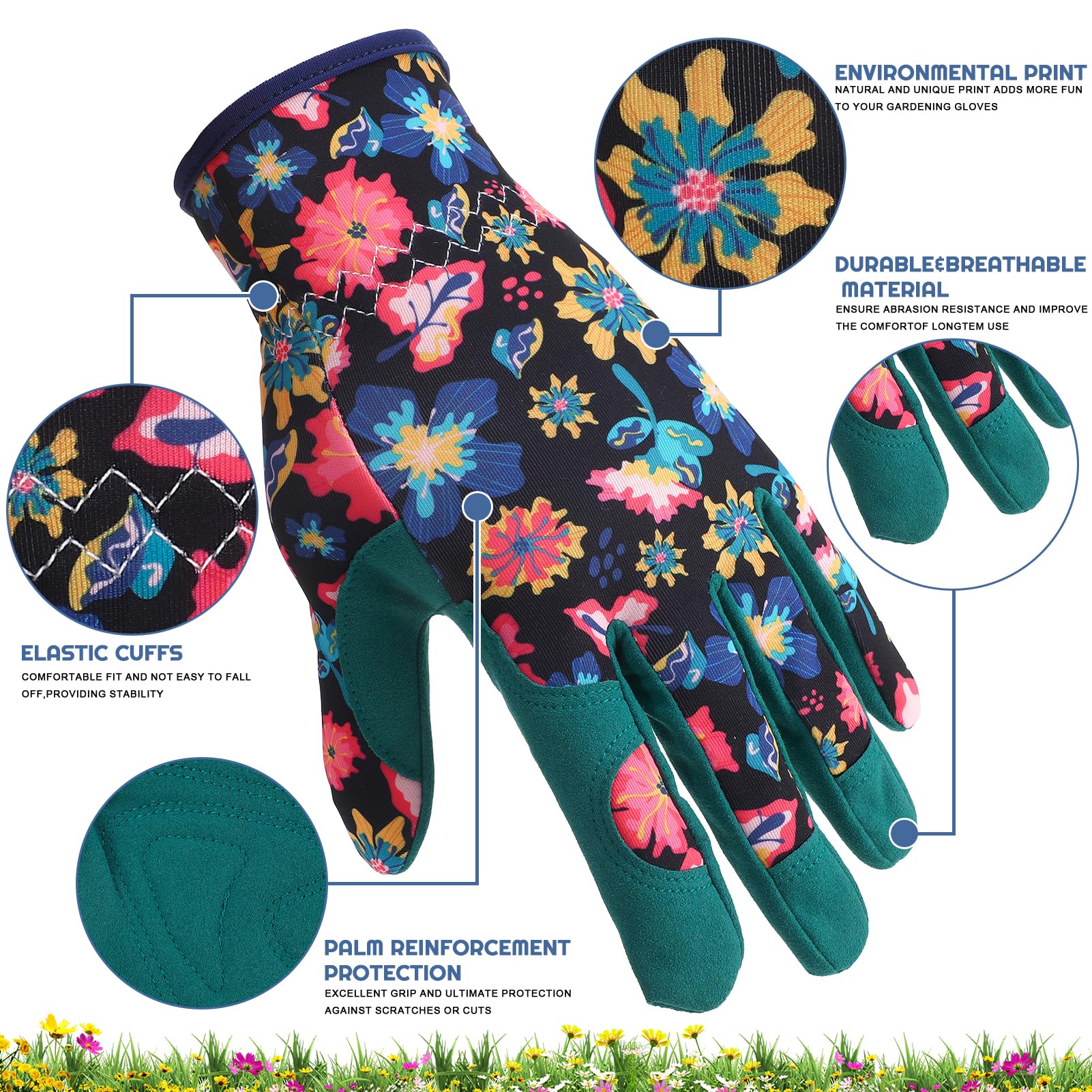 2 paia di guanti da giardinagg - Gardening Gloves Thorn Proof Leather recensione e prezzo