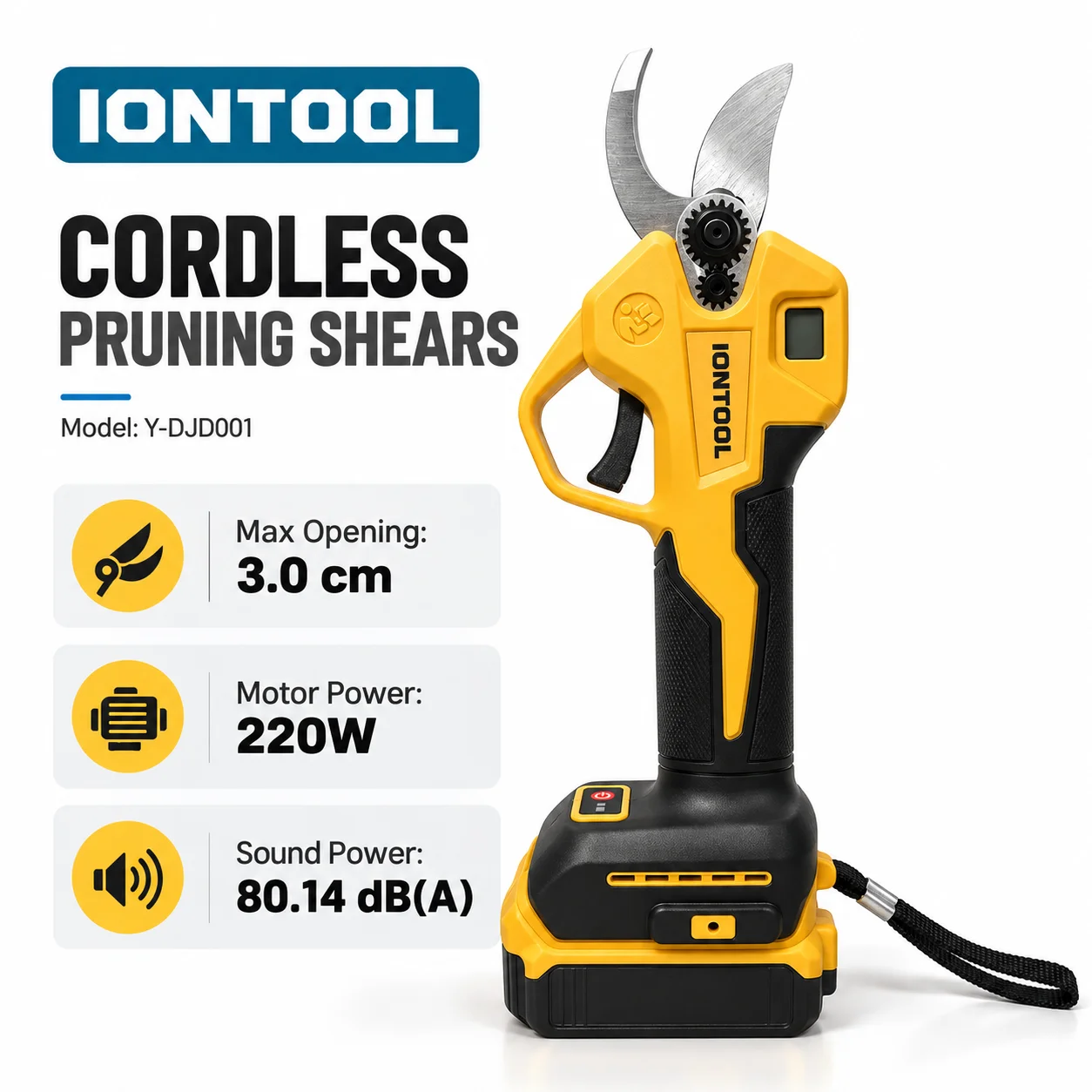 Forbici da Potatura Elettriche - Cordless Electric Pruning Shears 30Mm recensione e prezzo
