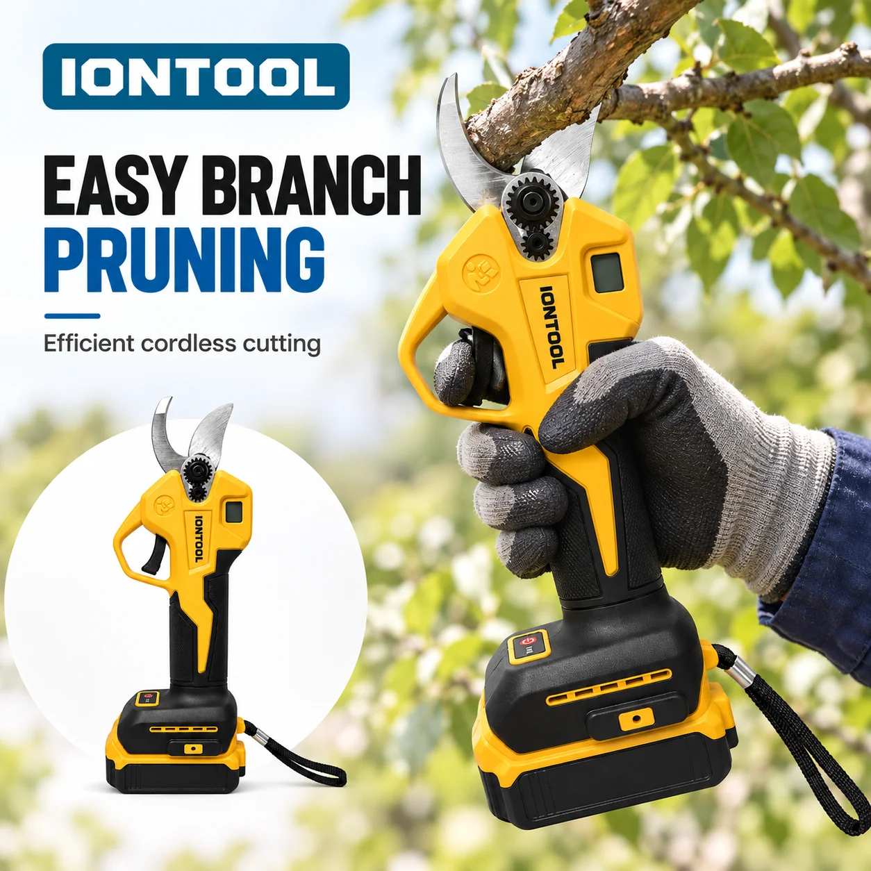 Forbici da Potatura Elettriche - Cordless Electric Pruning Shears 30Mm recensione e prezzo