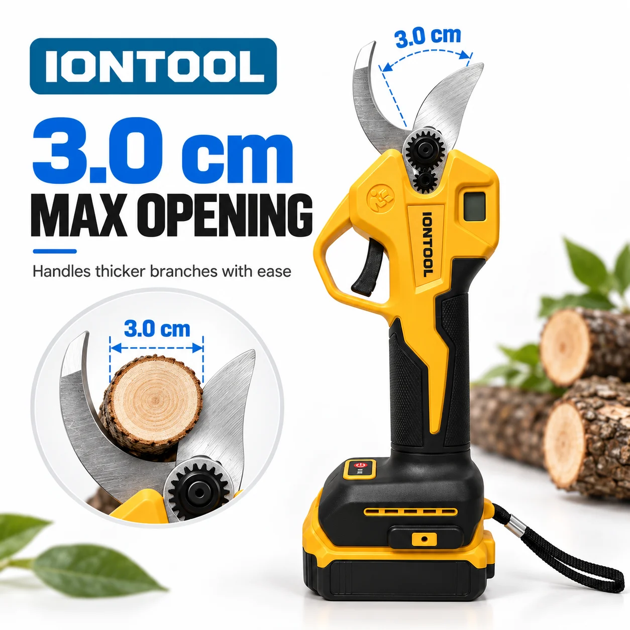 Forbici da Potatura Elettriche - Cordless Electric Pruning Shears 30Mm recensione e prezzo