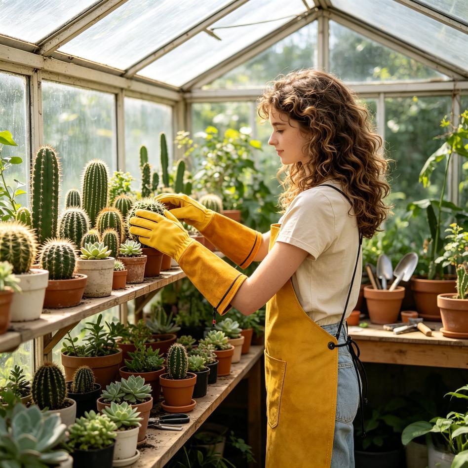 Guanti da Giardinaggio in Pell - Gardening Gloves Thorn Proof Leather recensione e prezzo