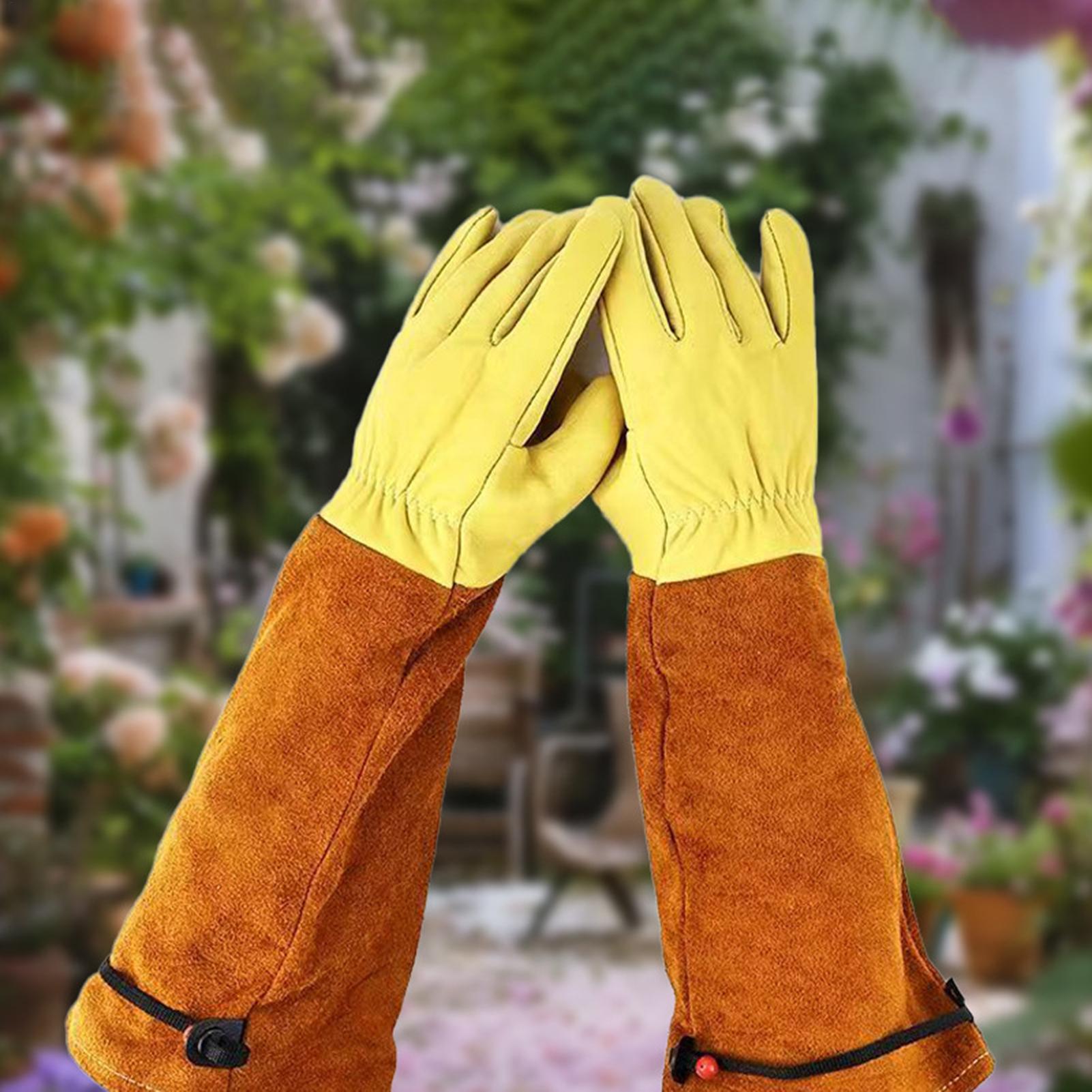 Guanti da Giardinaggio in Pell - Gardening Gloves Thorn Proof Leather recensione e prezzo